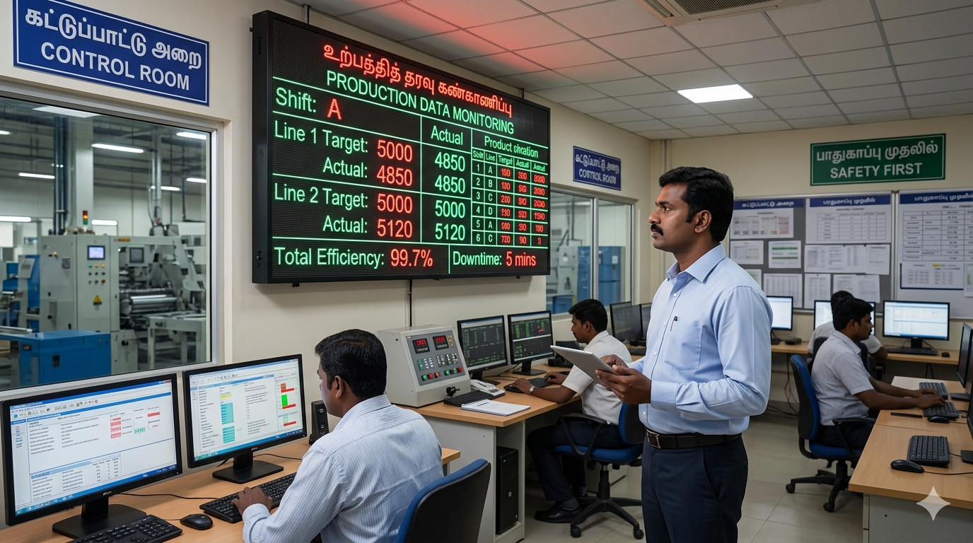 Production Display Boards